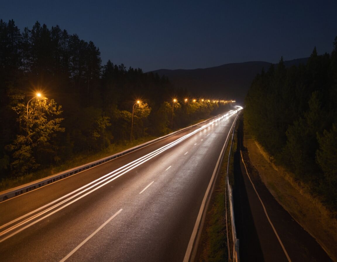 Reduziere die Leuchtkraft bei Gegenverkehr - Wie kann verhindert werden, dass der Gegenverkehr mit dem Abblendlicht geblendet wird? Tipps für sicheres Fahren bei Nacht.