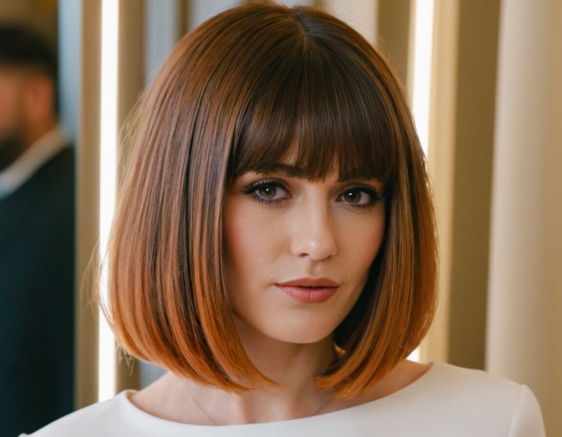 Haare regelmäßig schneiden für gesunden Schnitt - Der perfekte Long Bob mit Curtain Bangs: Styling-Tipps und Inspiration für deinen neuen Look