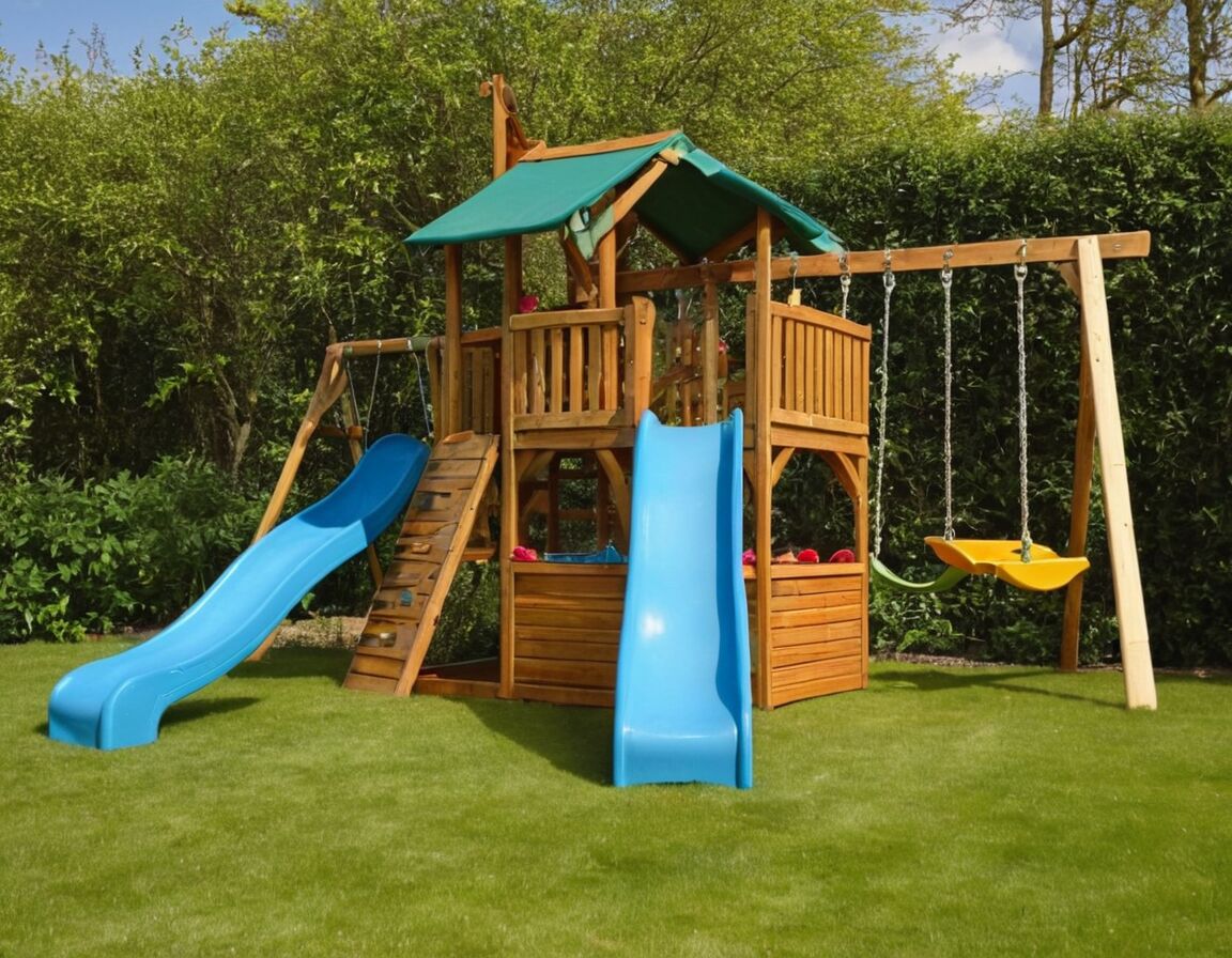 Zubehör: Rutschen, Schaukeln und Plattformen auswählen - Der perfekte Spielturm mit Rutsche und Schaukel für den Garten: Tipps und Kaufberatung