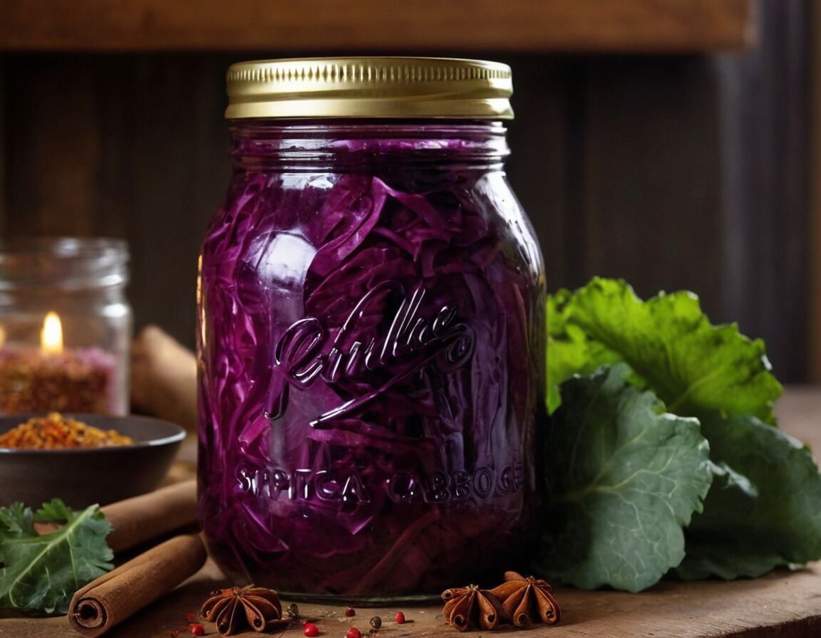 Nach Geschmack mit Gewürzen verfeinern - Rotkohl aus dem Glas zubereiten: Einfache Rezepte für köstliche Beilagen