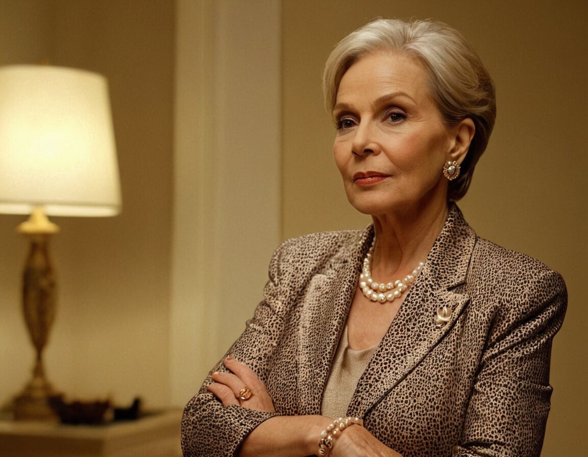 Betonte Begegnungen mit Accessoires für mehr Ausdruck - Modetrends für Frauen ab 60: Stilvolle Outfits für eine schlanke Silhouette trotz Bauch