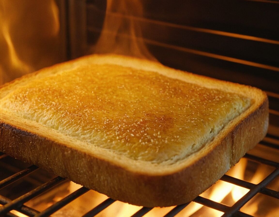 Bei Bedarf wenden für gleichmäßige Bräunung - Hawaii Toast: Wie lange im Ofen für das perfekte Ergebnis?