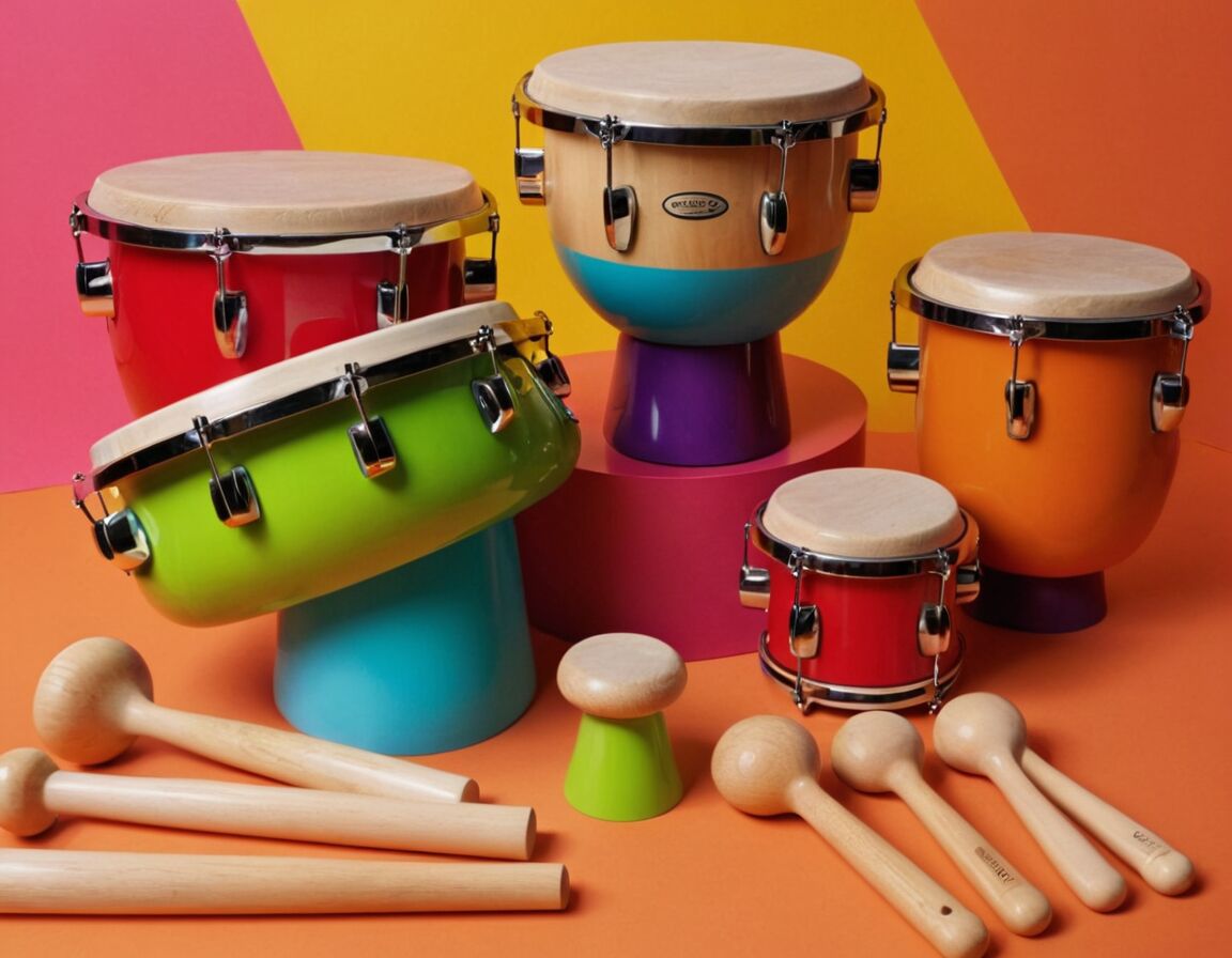 Musikinstrumente für frühes Rhythmusgefühl - Kreative Geschenke für 3-Jährige: Die besten Ideen für kleine Entdecker