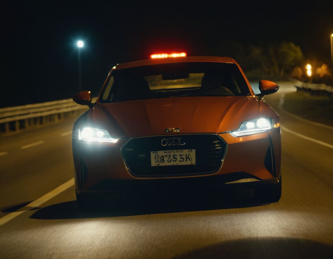 Fahre defensiv und rücksichtsvoll - Wie kann verhindert werden, dass der Gegenverkehr mit dem Abblendlicht geblendet wird? Tipps für sicheres Fahren bei Nacht.