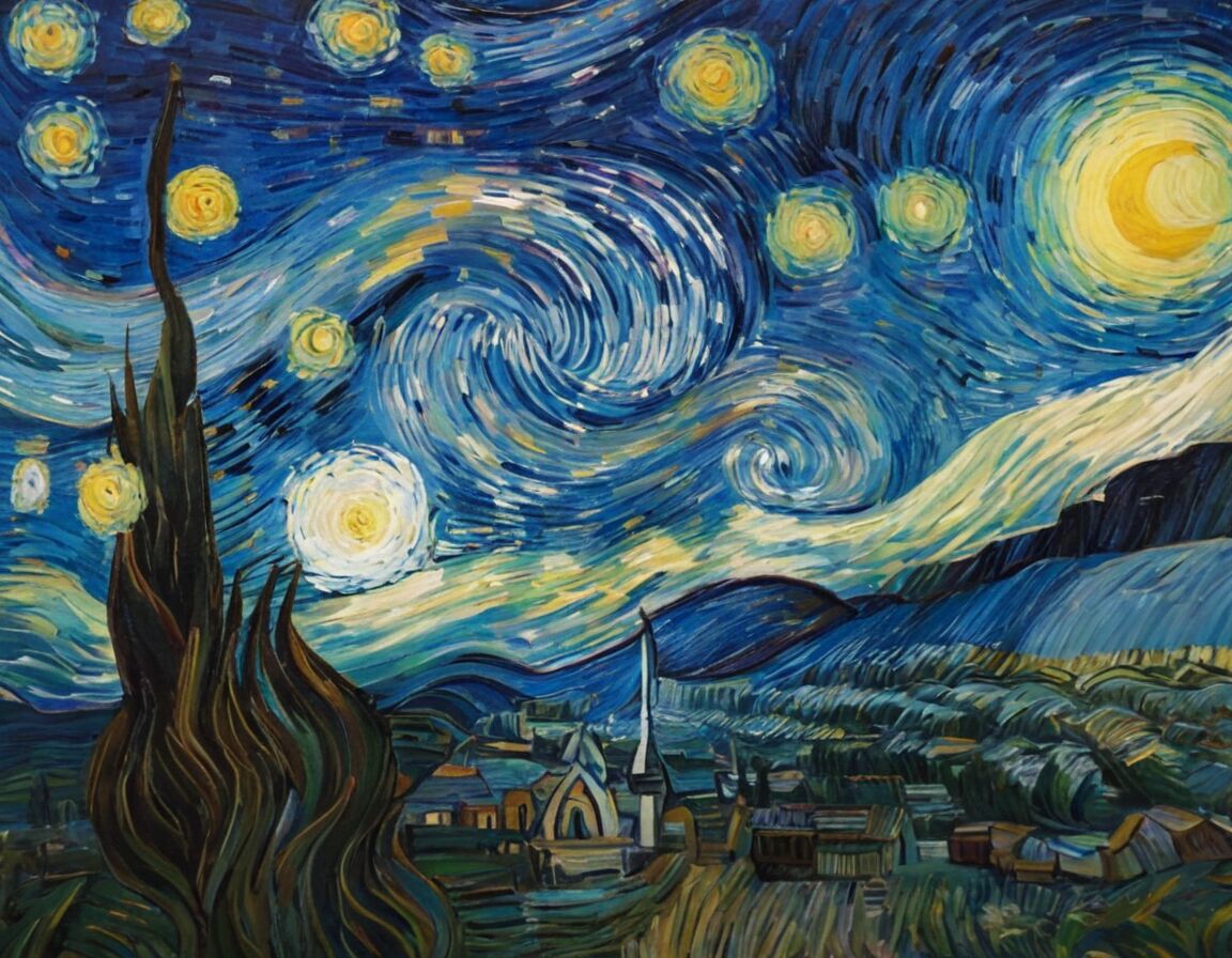 Einfluss auf nachfolgende Kunstbewegungen unübersehbar - Die Faszination von Vincent van Goghs Sternennacht: Ein Meisterwerk der Kunstgeschichte