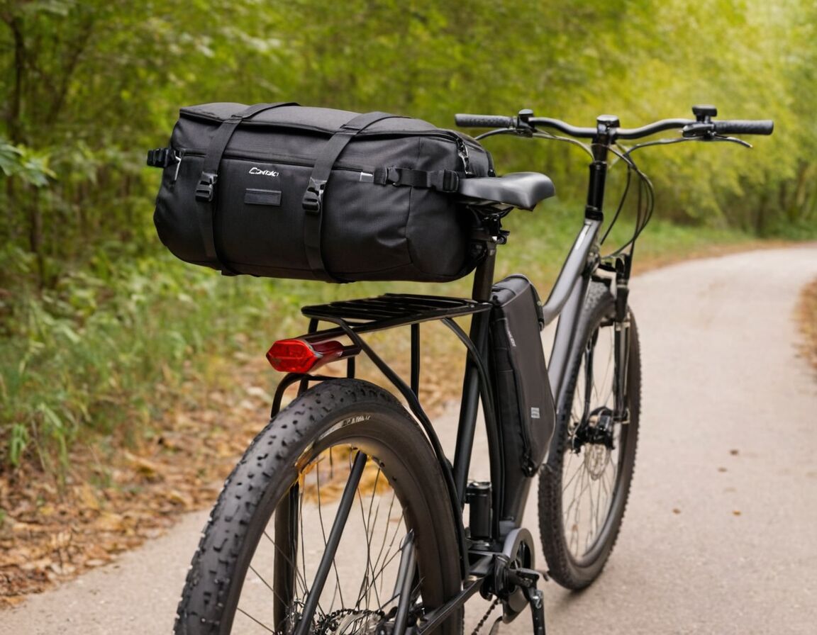 Gewicht der Tasche für das Fahrgefühl berücksichtigen - Fahrradtasche für den Gepäckträger: Die beste Lösung für E-Bike-Fahrer