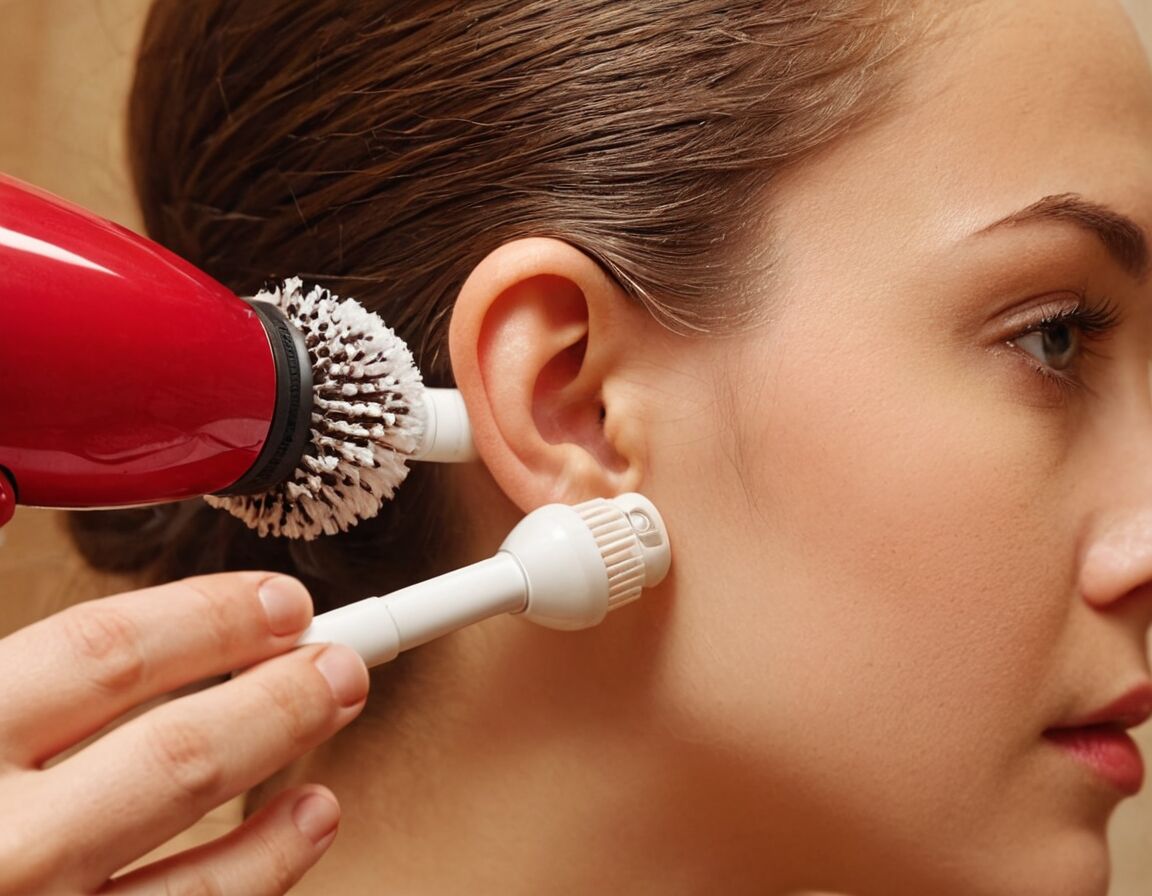 Anschließend sanft reinigen: Mit Sauberem Wattestäbchen oder Tuch - Ohrenschmalz entfernen mit Fön: Effektive Methoden und Tipps für die Ohrenpflege