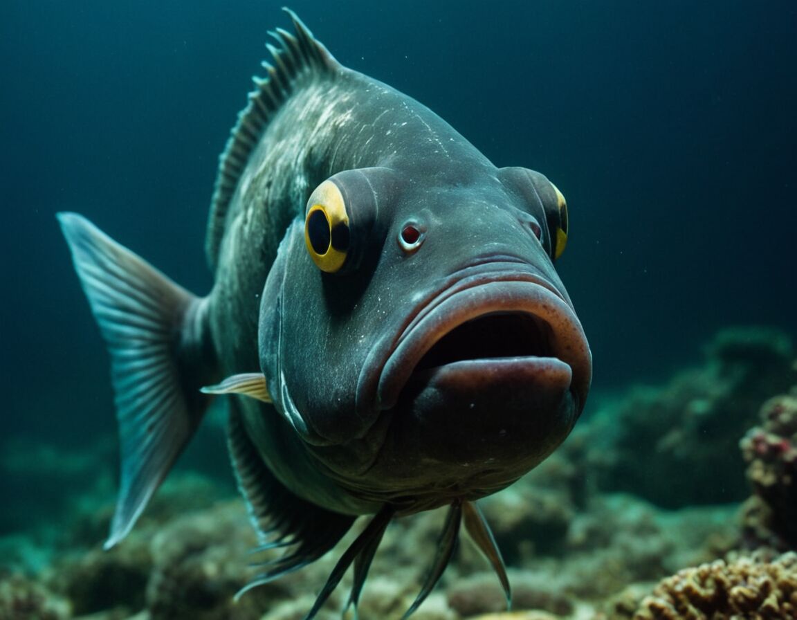 Die dunkle, bizarre Figur des Tiefseefisches - Der hässlichste Fisch der Welt: Ein Blick auf die skurrilsten Meeresbewohner