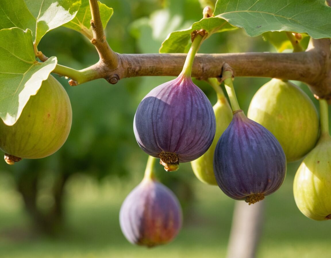 Schneide Feigen vorsichtig, um die Pflanze nicht zu beschädigen - Wann sind Feigen reif? Tipps zur Ernte und Lagerung der süßen Früchte