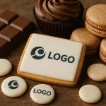 Logo auf Süßigkeiten