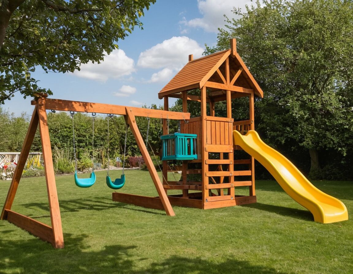 Der perfekte Spielturm mit Rutsche und Schaukel für den Garten: Tipps und Kaufberatung