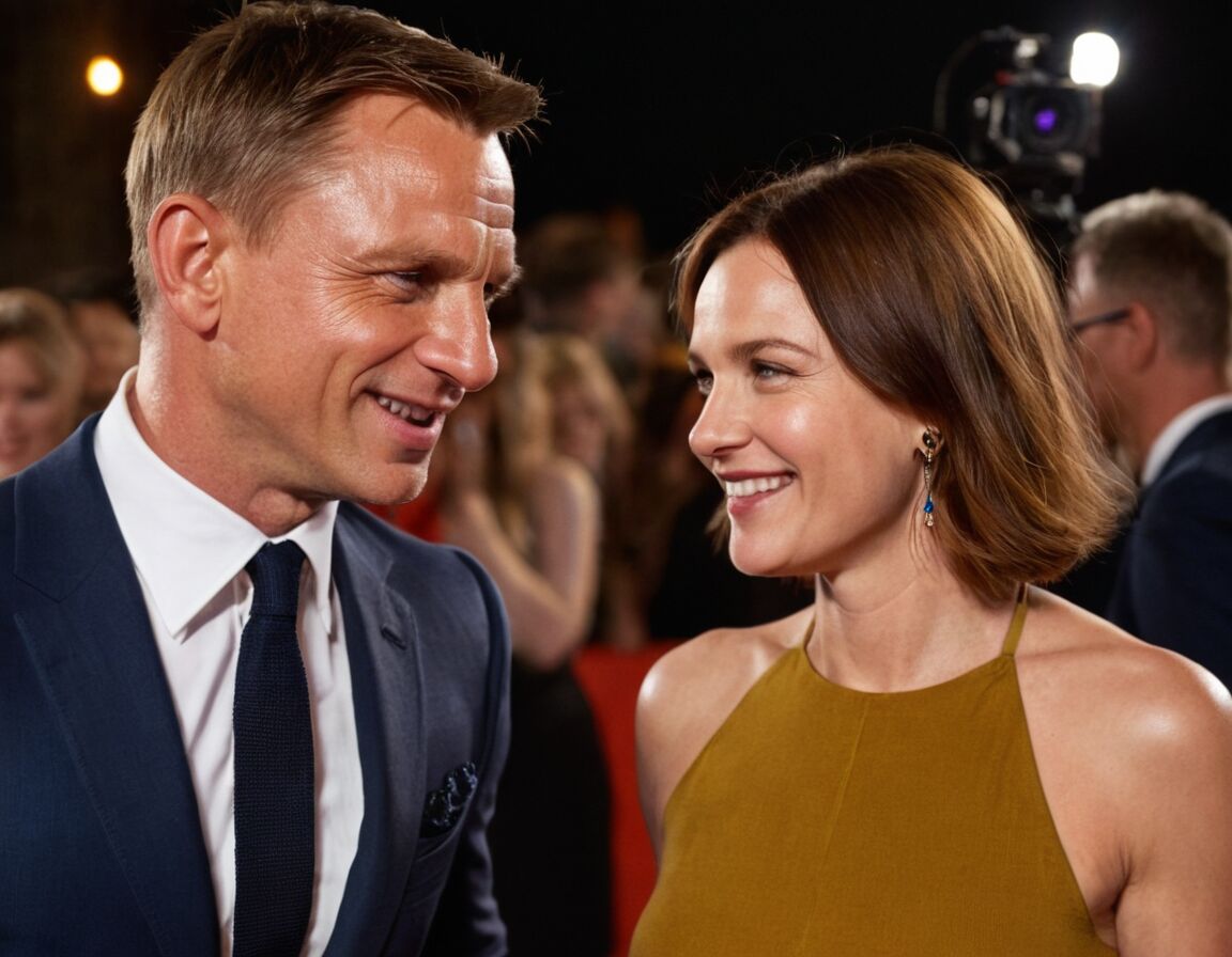 Heike Makatsch und Daniel Craig: Eine spannende Begegnung der Filmstars