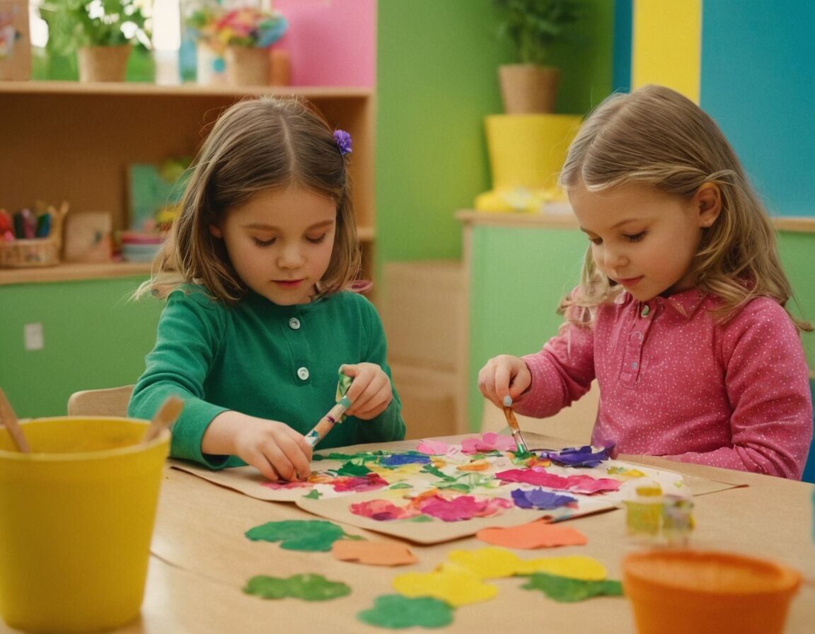 Kreative Bastelideen für den Frühling in der Kita: Spaßige Projekte für Kinder