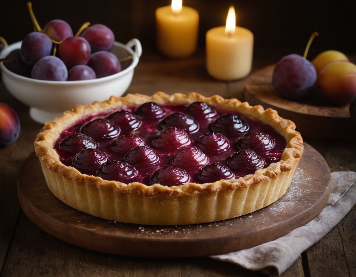 Omas Zwetschgenkuchen mit Mürbeteig: Ein traditionelles Rezept für den perfekten Genuss