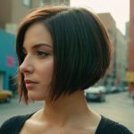 Schräger Bob hinten kurz gestuft: Der Trend für einen modernen Look