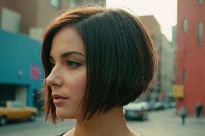 Schräger Bob hinten kurz gestuft: Der Trend für einen modernen Look