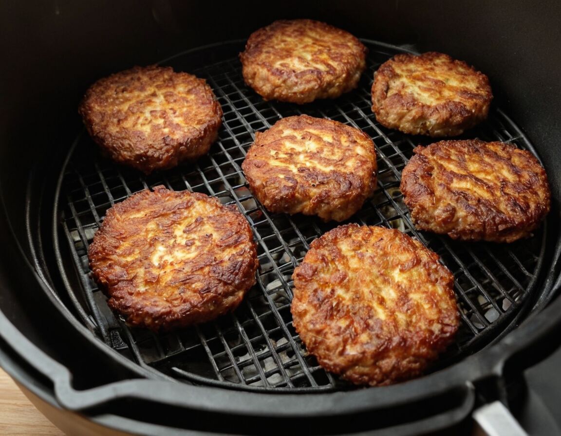 Frikadellen im Airfryer: Wie lange brauchen sie für die perfekte Garzeit?