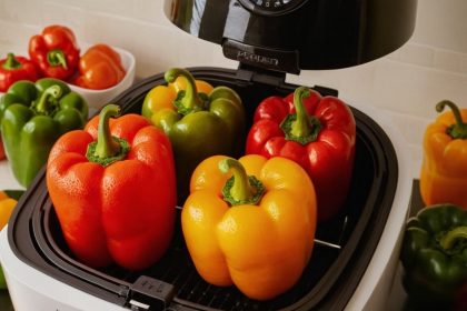 Gefüllte Paprika im Airfryer: Schnelle und gesunde Rezepte für jeden Geschmack
