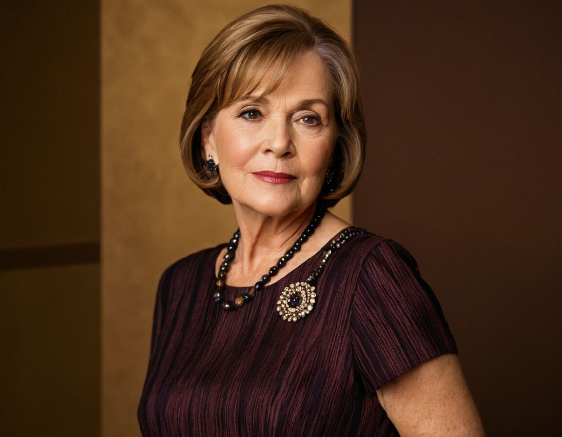 Modetrends für Frauen ab 60: Stilvolle Outfits für eine schlanke Silhouette trotz Bauch