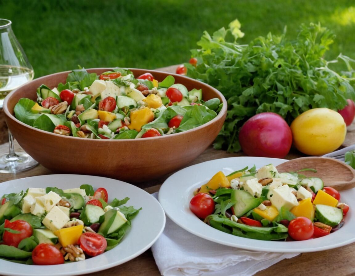 Sommersalate schnell und einfach: Leckere Rezepte für heiße Tage